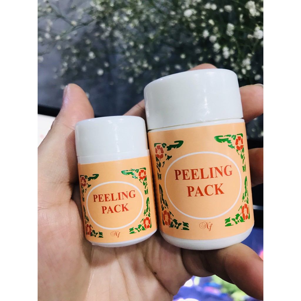 Kem lột mụn cám, mụn đầu đen 60g PEELING PACK