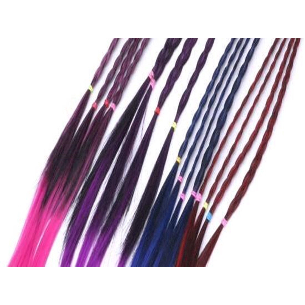 Dây buộc tóc thiết kế bện tóc nhiều màu sắc thời trang xinh xắn cho nữ