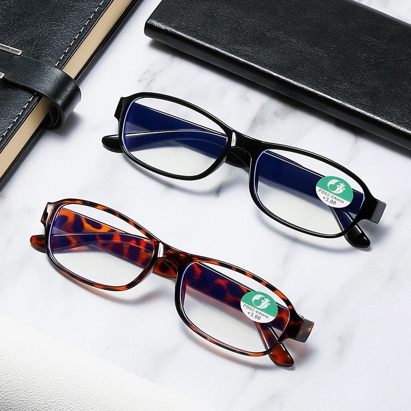 Kính Đọc Sách Chống Bức Xạ +1.00 To +4.00 Cho Nam Và Nữ