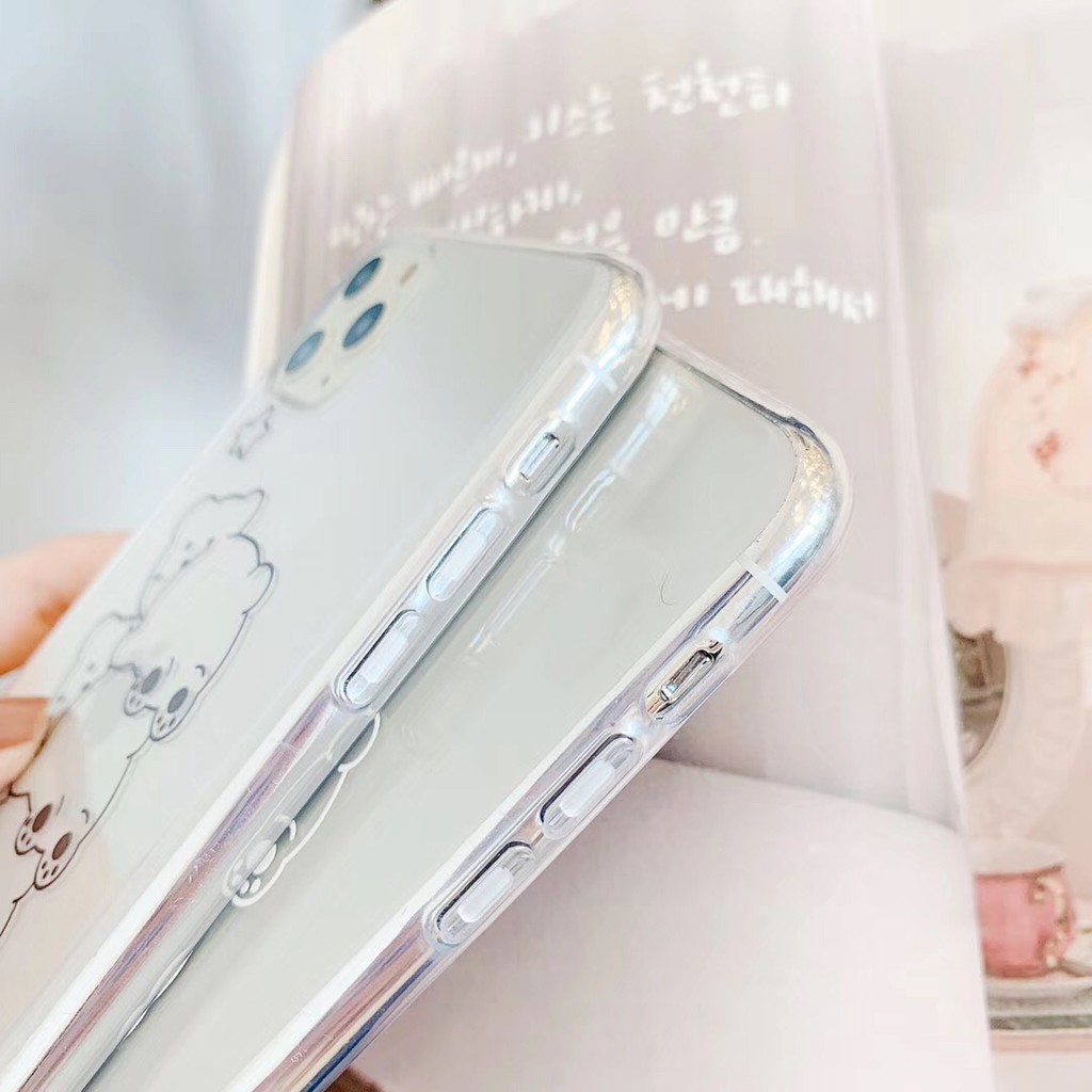Ốp Điện Thoại Chống Rơi Hình Gấu Đáng Yêu Cho Iphone 11 Pro Max Xr Xsmax I 7 Plus I 8 Plus | BigBuy360 - bigbuy360.vn