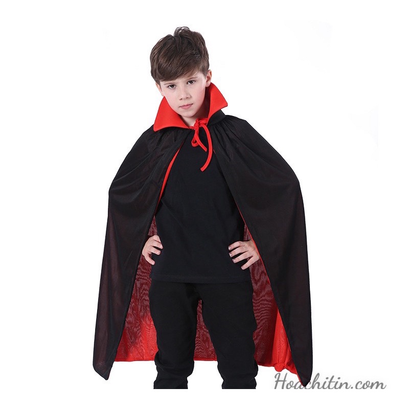 Halloween áo choàng đỏ đen hóa trang Dracula ma ca rồng phù thủy | BigBuy360 - bigbuy360.vn