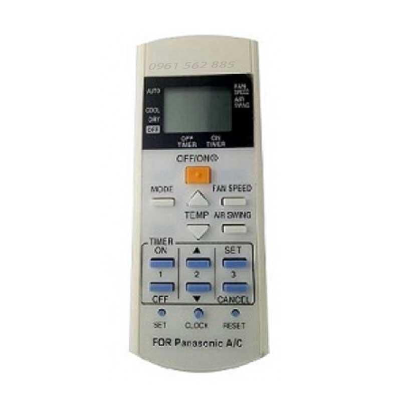 Remote Điều Khiển  Máy Lạnh Panasonic Loại Thường 1 Chiều Không Invereter Giá Rẻ