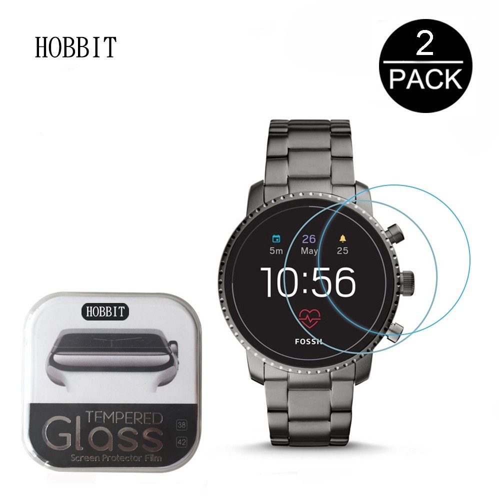 Set 2 kính cường lực YIFILM bảo vệ màn hình LCD cho Fossil Q Explorist HR Gen 4 Gen3