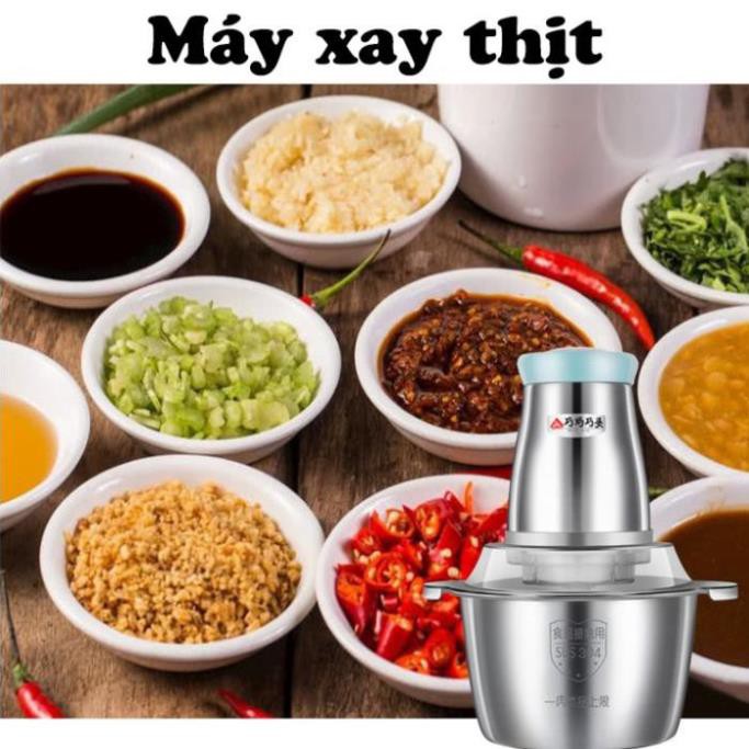 Máy xay thịt ⚡Chính Hãng ⚡ Loại 2L và 3L - Máy xay thịt đa năng, thực phẩm, trái cây, hoa quả cao cấp