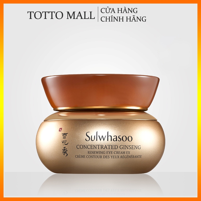 Kem chống lão hóa vùng mắt Sulwhasoo Concentrated Ginseng Renewing Eye Cream Ex - Kem mắt nhân sâm Sulwhasoo