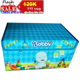 Thùng đựng đồ chơi đồ dùng đa năng cho bé bobby
