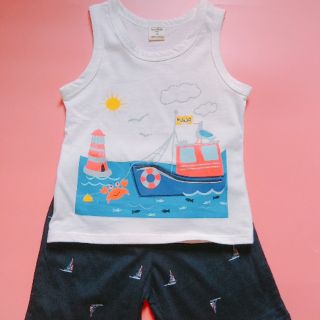 Bộ ba lỗ baby gap bé trai