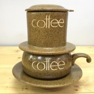 Bộ phin pha cafe sứ Bát Tràng