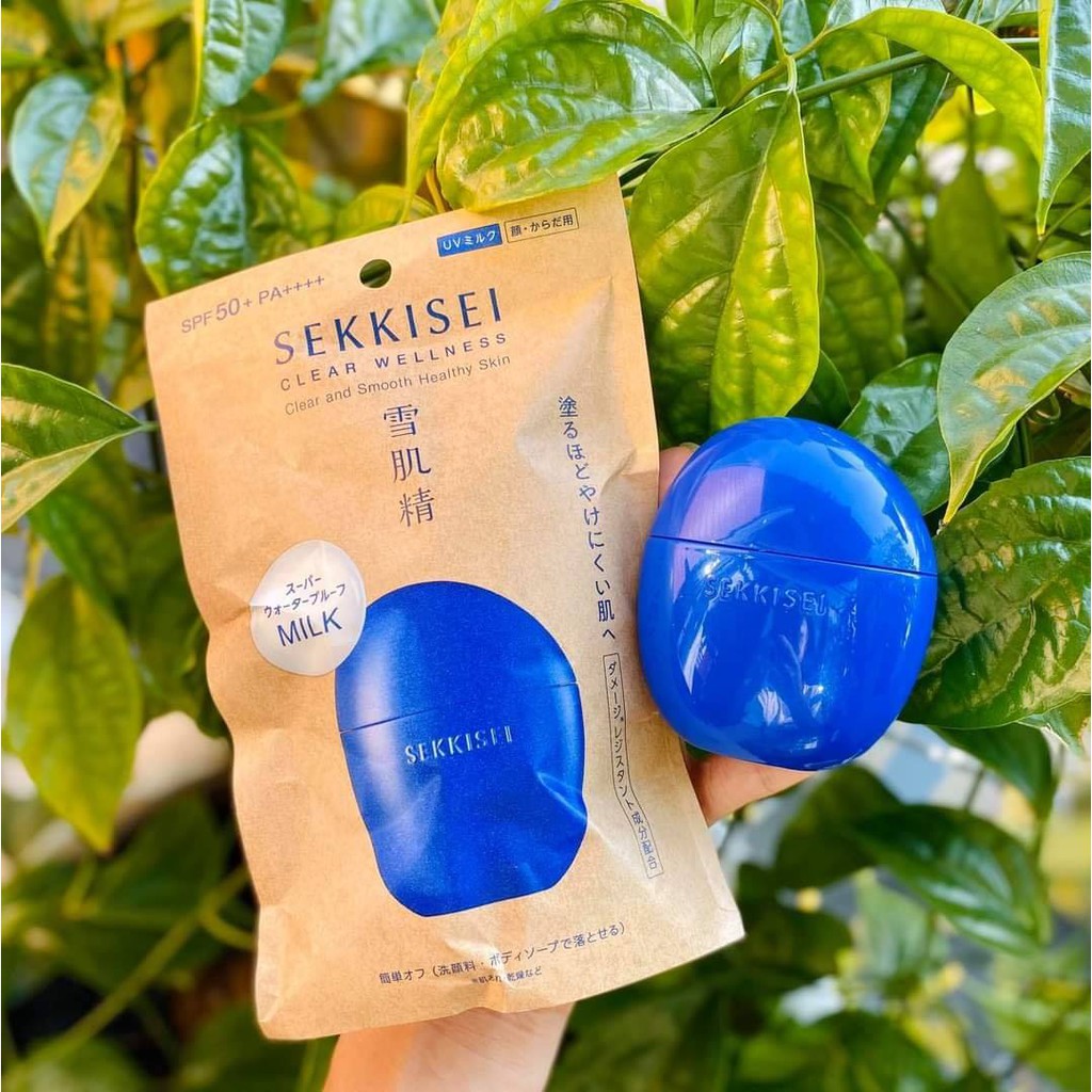 Kem chống nắng Kose Sekkisei Sun Protect Milk SPF50+/PA++++