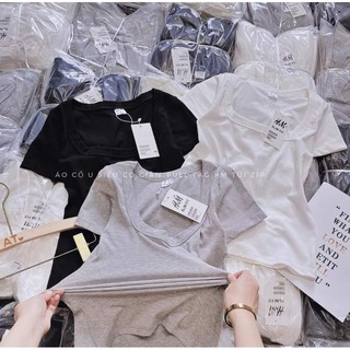 Áo thun cổ u siêu xinh