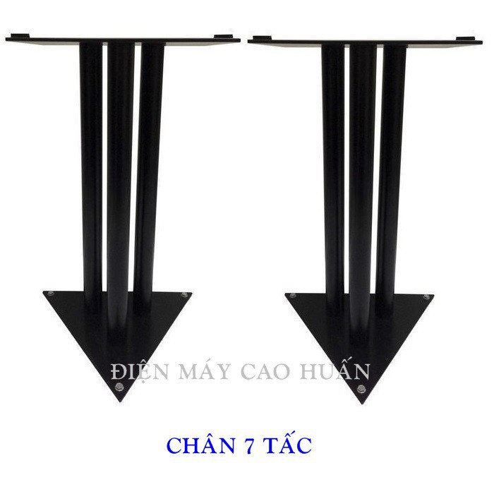SIÊU RẺ-Chân để loa bằng sắt Màu Đen 7 Tấc