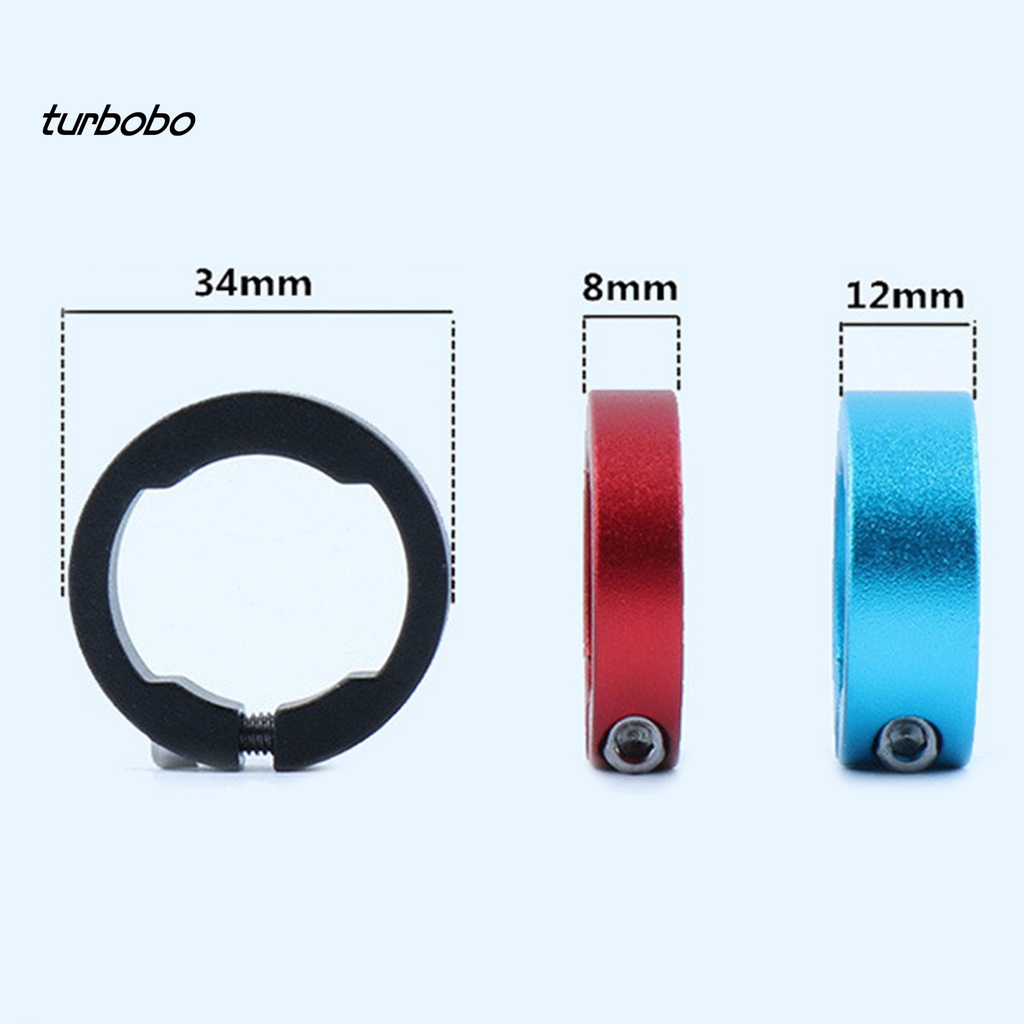 Bộ 2 Vòng Khóa Tay Lái Xe Đạp Bằng Hợp Kim Nhôm Thay Thế Tiện Dụng Cho MTB