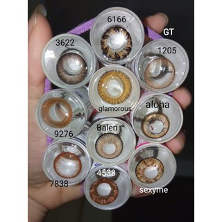 Lens Nâu Brown - ib để chọn mẫu