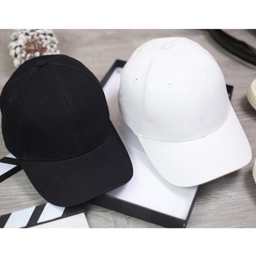 Mũ lưỡi trai thể thao trơn màu đen RECKLESS - CAPMAN chính hãng CM99 basic