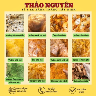 Bánh Tráng Long An Trộn Sẵn Đủ Loại Đủ Vị - Đồ ăn vặt hot