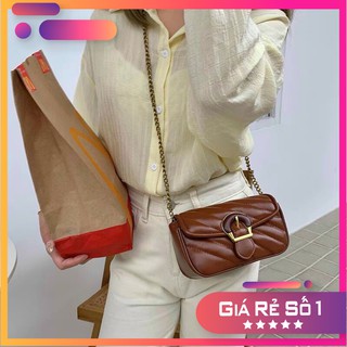[Hàng Hot 2021] 💖 QUEEN BAG 💖 Túi Đeo Chéo, Túi Kẹp Nách Da Pu 3 Màu Hàng Quảng Châu Cao Cấp