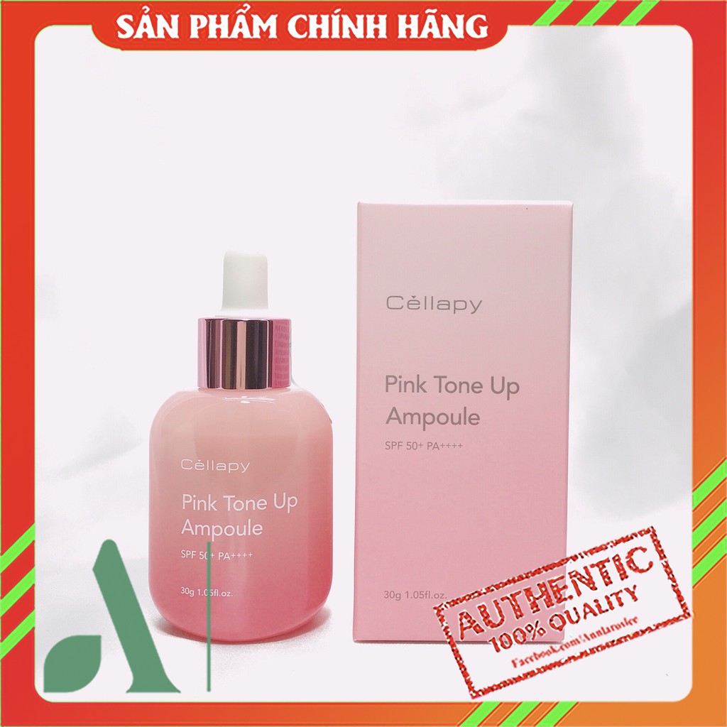 Serum dưỡng trắng hồng, nâng tone CELLAPY PINK TONE UP AMPOULE