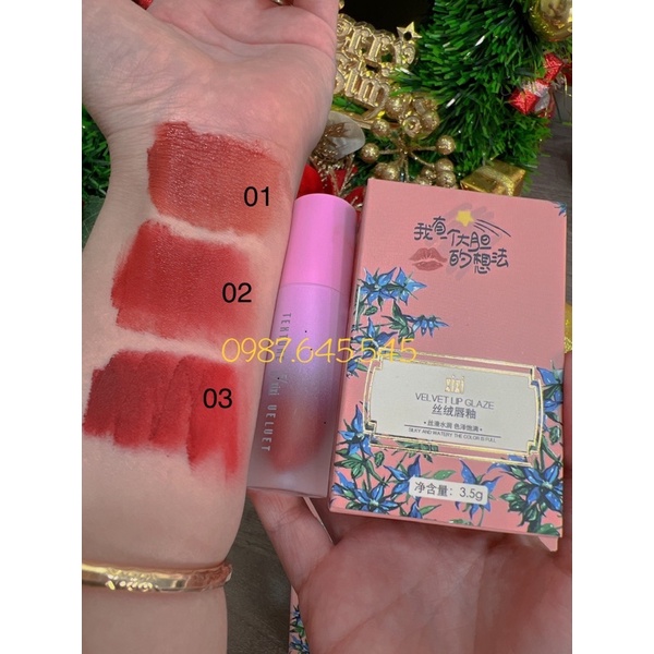 Son kem Xixi LipGlaze full hộp mẫu mới R2