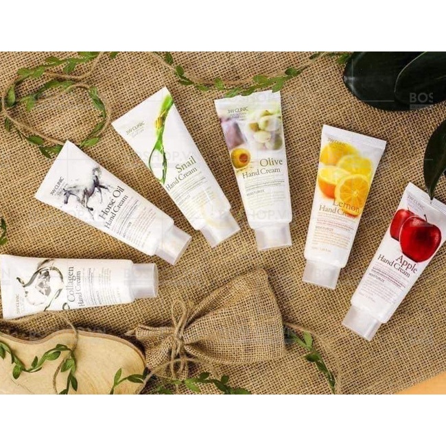 Kem Dưỡng Da Tay Giúp Cung Cấp Độ Ẩm 3W Clinic Hand Cream 100ml