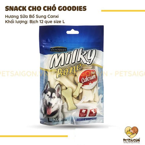 XƯƠNG GOODIES BỔ SUNG CANXI CHO CHÓ