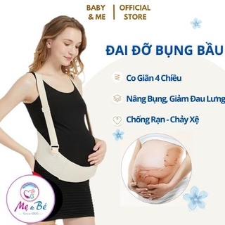 Đai nâng đỡ bụng bầu co giãn 4 chiều, giảm đau lưng rạn bụng Baby And Me