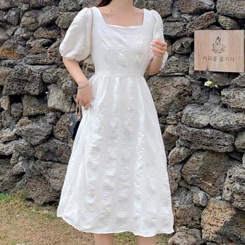 Váy babydoll xốp bồng ulzzang