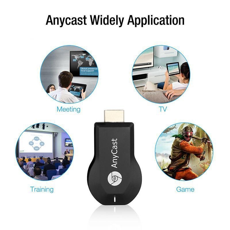 Thiết bị nhận tín hiệu AnyCast M12 Plus WiFi Miracast HDMI TV DLNA 1080P TCC