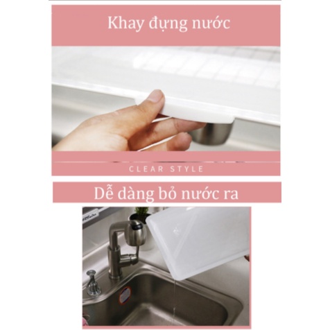 Kệ chén đa năng, Inox 304. Kệ chén thông minh. Kệ Dual 2 tầng . Daijin (Hàn Quốc )