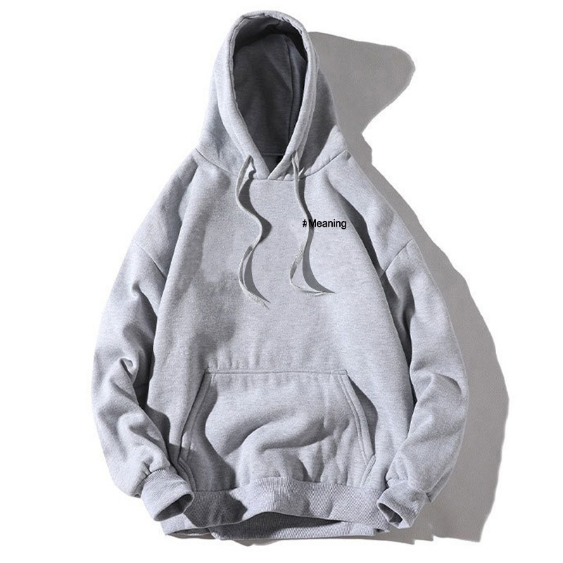 Áo Hoodie Nam Chất Liệu Vải Nhung Thiết Kế Cá Tính Với Size Lớn M-5XL