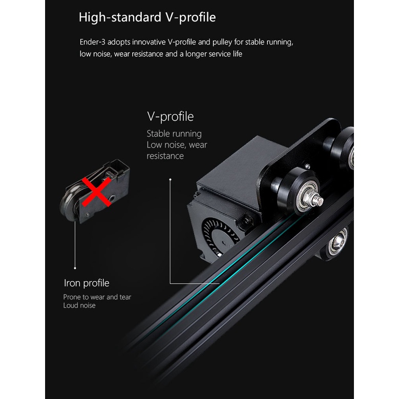 Máy in 3D Creality Ender 3 khổ in 22*22*25cm (Chính Hãng) | BigBuy360 - bigbuy360.vn