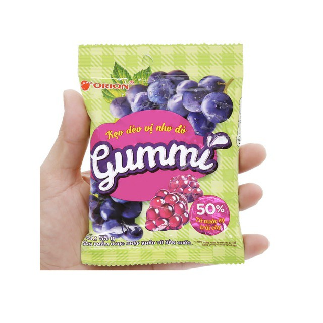 Kẹo dẻo trái cây Gummi vị nho