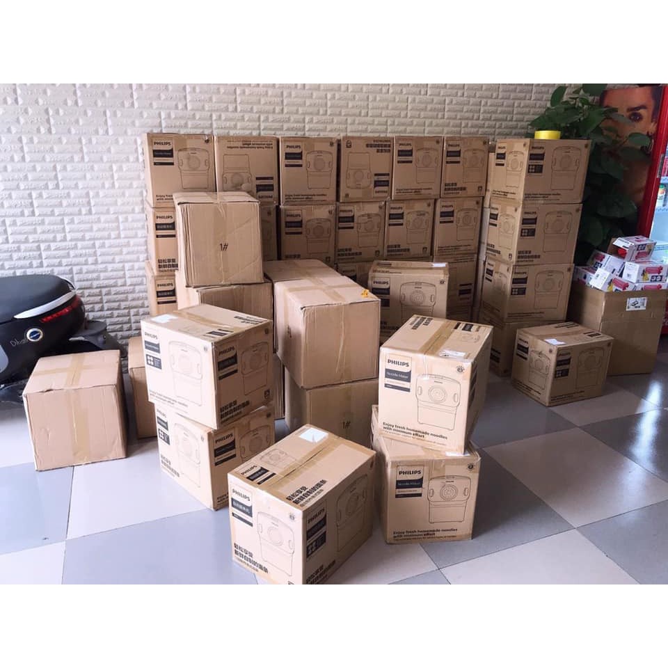 Máy làm mì bún phở - máy làm mỳ tại nhà 4 đầu ra Philips HR2355