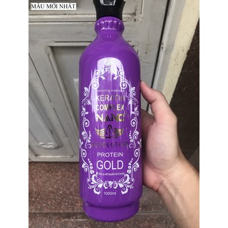 ✅[CHÍNH HÃNG] Hấp phục hồi hư tổn Keratin Nano 1000ml bằng phương pháp thủy phân tiên tiến.
