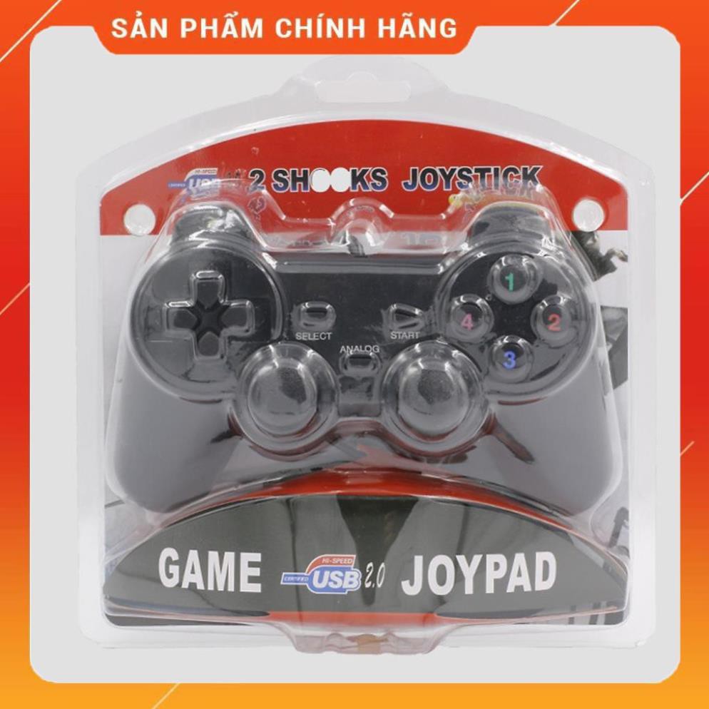 Tay Cầm Chơi Game PC Đầu USB Có Rung, Joystick