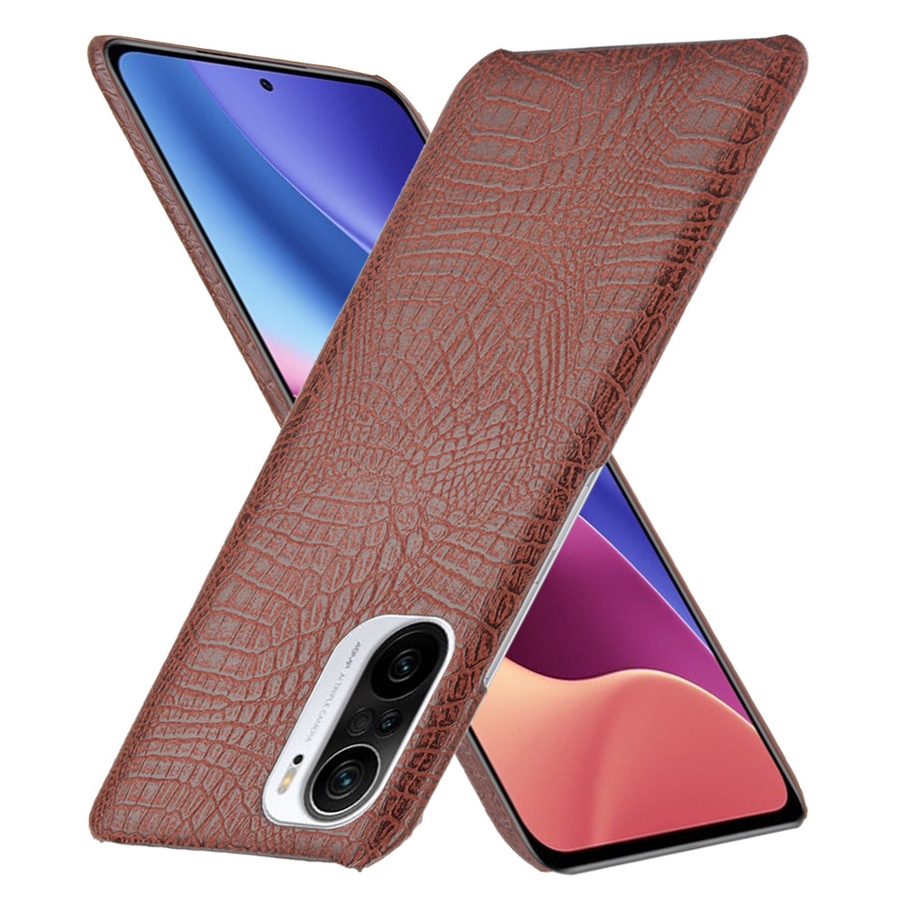 Ốp Điện Thoại Nhựa Cứng Giả Da Cá Sấu Phong Cách Cổ Điển Cho XiaoMi Poco M5s M4 M2 Pro