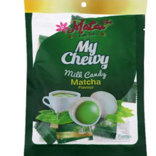 Kẹo sữa mềm Malai Thai vị trà xanh 67g