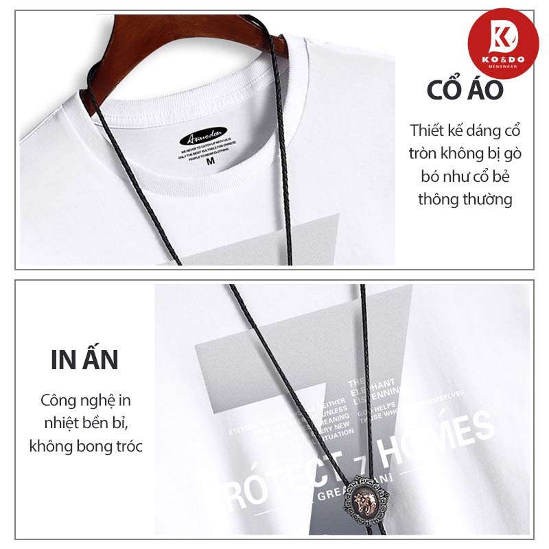 Áo thun nam KO&DO mã TT25 Áo tay lỡ form rộng thể thao ngắn tay đẹp hè thu cộc tay tập gym co giãn vải cotton | BigBuy360 - bigbuy360.vn