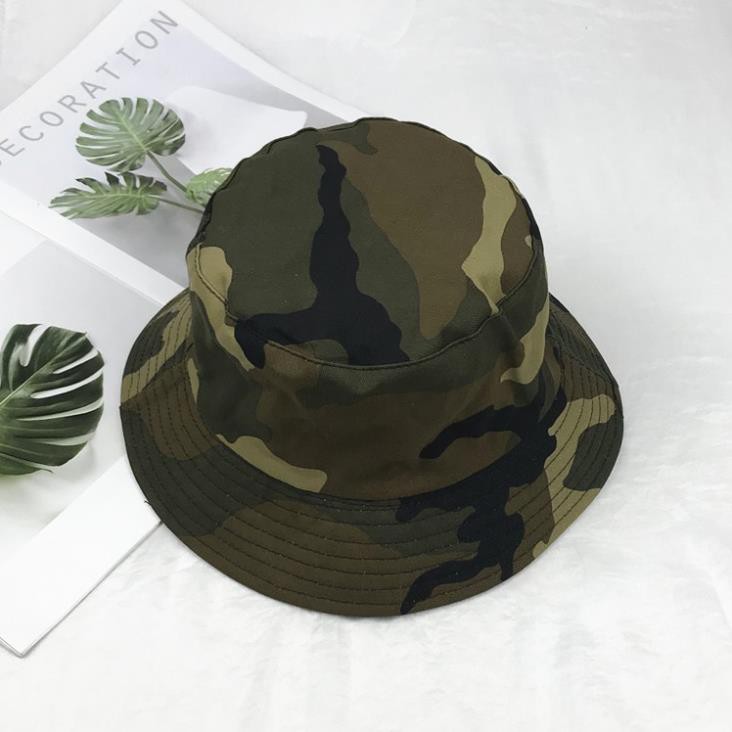 Nón Bucket Lính Camo Nam Nữ Nón Tai Bèo Vải Kaki Mịn Form Chuẩn Đẹp, Mũ Tai Bèo Lính Cá Tính xịn