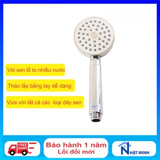 [Xả lỗ 3 ngày] Vòi sen lỗ to nhiều nước, vòi hoa sen tay sen bát sen lỗ to