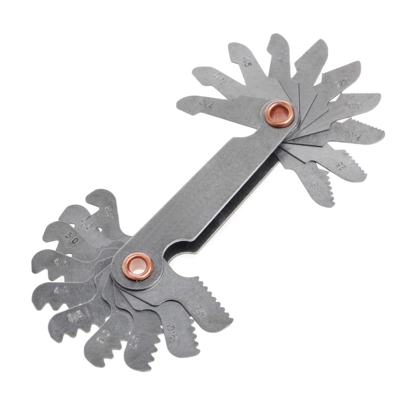 Set 2 Thước Đo Bằng Thép Không Gỉ 60 + 55 Độ Chuyên Dụng