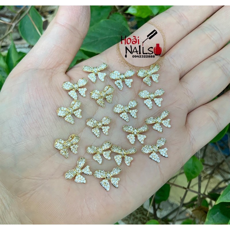 charm trâu vàng 2021 (1 chiếc) - phụ kiện nail giá rẻ