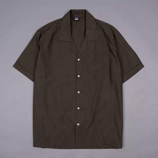 Áo cuban shirt gori - olive
