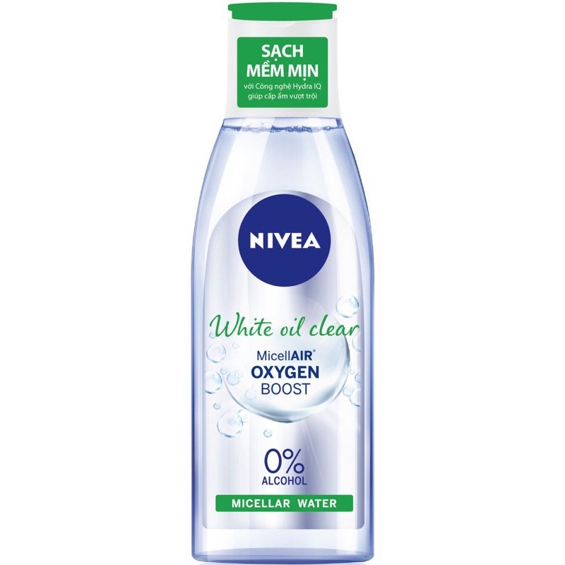 nước tẩy trang nivia 200ml dành cho da dầu