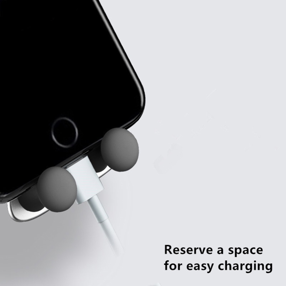 Giá Đỡ Điện Thoại Gắn Lỗ Thông Gió Xe Hơi Hình Mặt Cười Cho IPhone X Xiaomi