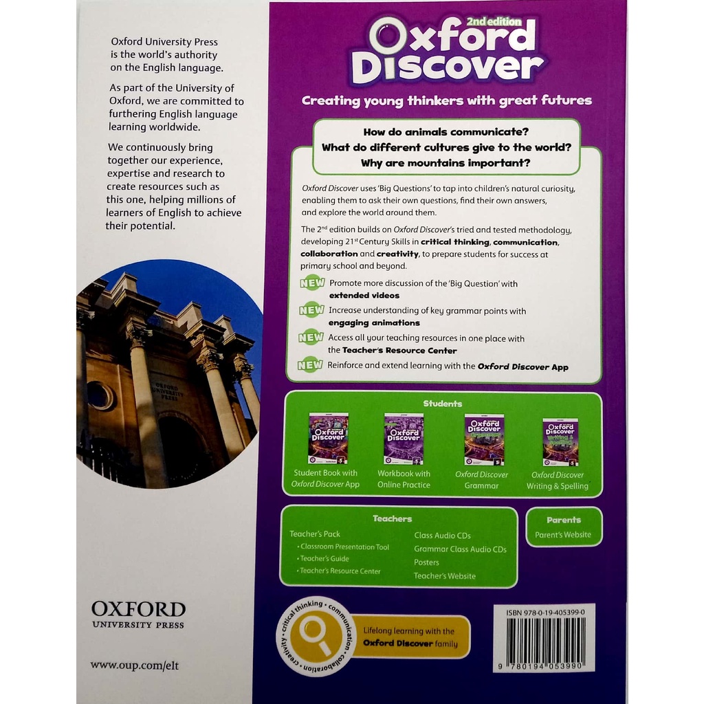 Sách - Oxford Discover: Level 5: Student Book Pack, 2nd Edition