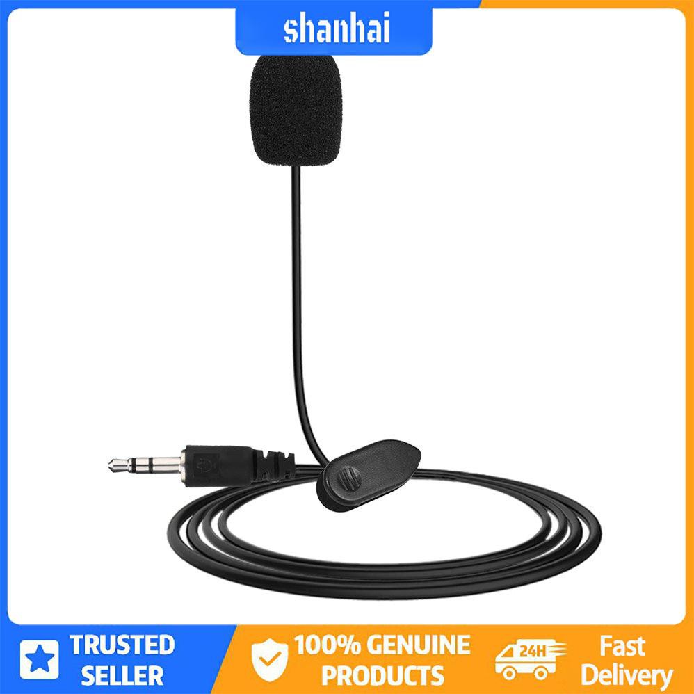 Mới 3.5mm Mini Studio Speech Microphone W / Clip cho PC Máy tính để bàn Máy tính xách tay | BigBuy360 - bigbuy360.vn