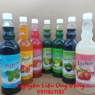 Siro pixie thái đủ vị 730ml