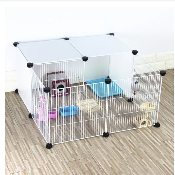 [TẶNG CHỐT+ BÚA] Chuồng PET Chó,Mèo,Thỏ,Lồng Chim đa năng siêu xinh lắp ghép theo cách của bạn có sỉ tấm lưới lắp ghép.