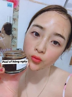 Tẩy da chết mặt Peel Cafe Xanh Peru BEIGIC