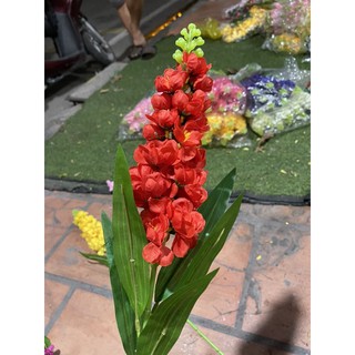cành  hoa phi  yến  lụa  việt nam